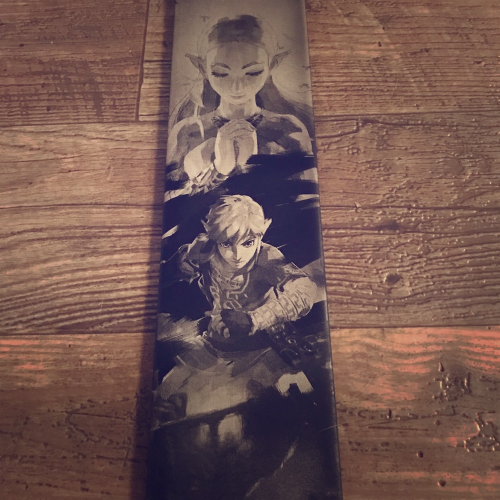 COPY - Legend of Zelda laser engraved ceramic tile